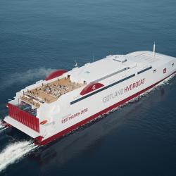 Gotland Hydrocat - Der erste wasserstoffbetriebene Großkatamaran der Welt - (c) Gotland Company