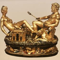 Die Saliera – das teuerste Salzfassl der Welt im Kunsthistorischen Museum in Wien - (c) Gabi Dräger
