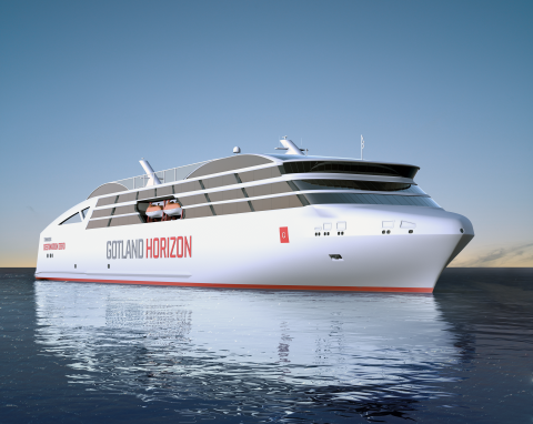 Gotland Hydrocat - Der erste wasserstoffbetriebene Großkatamaran der Welt - (c) Gotland Company Gotland Hydrocat - Der erste wasserstoffbetriebene Großkatamaran der Welt - (c) Gotland Company