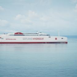 Gotland Hydrocat - Der erste wasserstoffbetriebene Großkatamaran der Welt - (c) Gotland Company