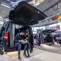 Ausprobieren und vergleichen - so lautete das Motto in den Caravaning-Hallen - (c) Landesmesse Stuttgart GmbH